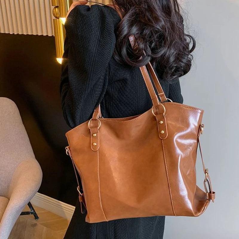 Bolsa Feminina de Couro Legítimo Safira SF427