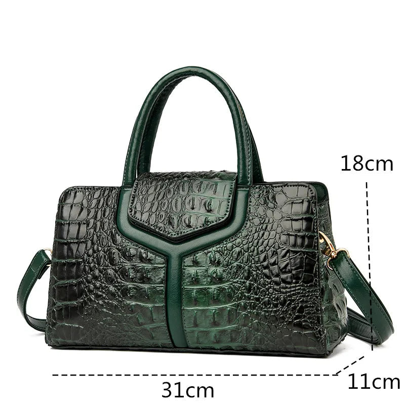 Bolsa Feminina de Couro Legítimo Safira SF642