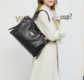Bolsa Feminina de Couro Legítimo Safira SF372