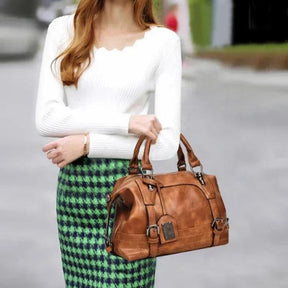 Bolsa Feminina de Couro Legítimo Safira SF617