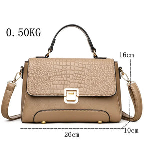 Bolsa Feminina de Couro Legítimo Safira SF431