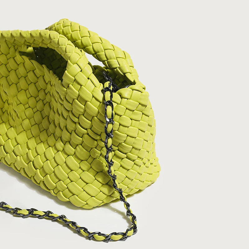 Bolsa Feminina Trançada Pequena Safira SF732