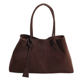 Bolsa Feminina de Camurça Safira SF297