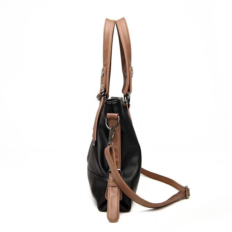 Bolsa Feminina de Couro Legítimo Safira SF238