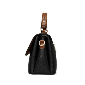 Bolsa Feminina de Couro Legítimo Safira SF288