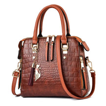 Bolsa Feminina de Couro Legítimo Safira SF286