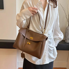 Bolsa Feminina de Couro Legítimo Safira SF987