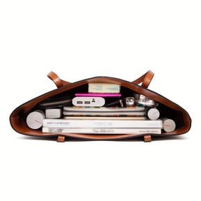 Bolsa Feminina de Couro Legítimo Safira SF216