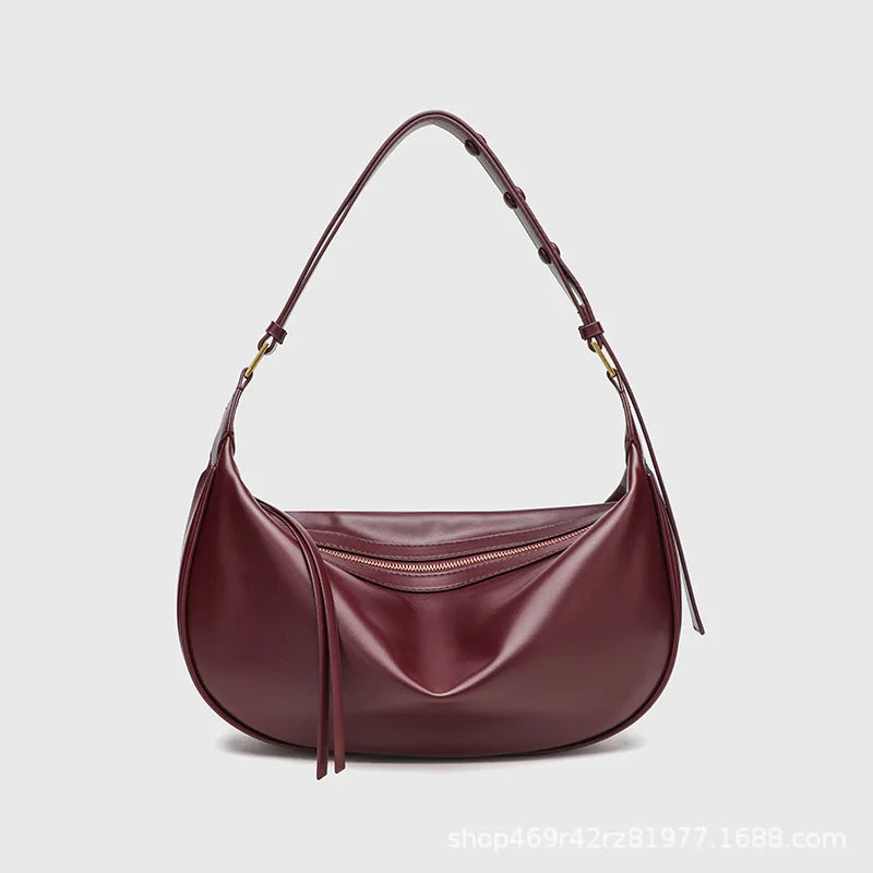 Bolsa Pequena em Couro Legítimo -  Safira SF444