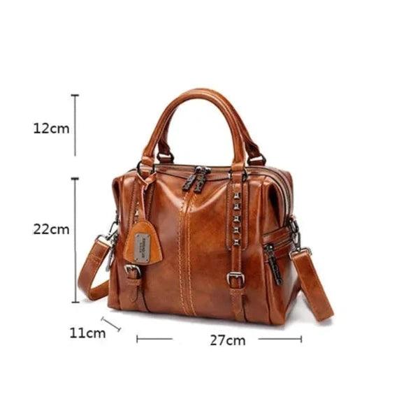Bolsa Feminina de Couro Legítimo Safira SF211