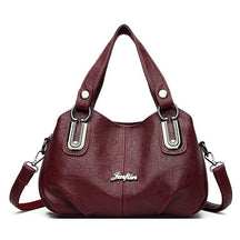 Bolsa Feminina de Couro Legítimo Safira SF847
