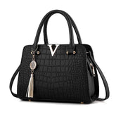 Bolsa Feminina de Couro Legítimo Safira SF732
