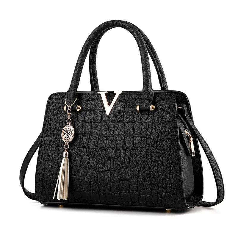 Bolsa Feminina de Couro Legítimo Safira SF732