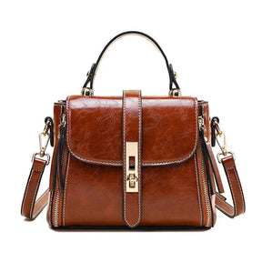 Bolsa Feminina de Couro Legítimo Safira SF396