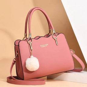 Bolsa Feminina de Couro Ecológico Safira SF782