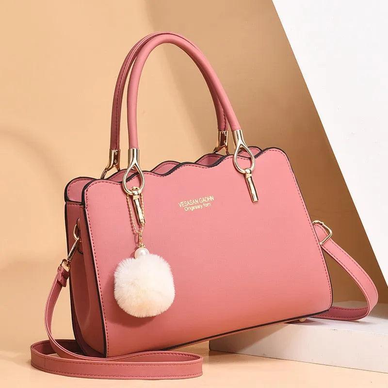Bolsa Feminina de Couro Ecológico Safira SF782