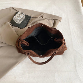 Bolsa Feminina de Camurça Safira SF863