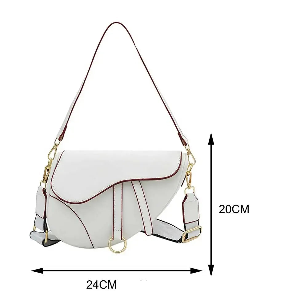 Bolsa Feminina de Couro Legítimo Safira SF123
