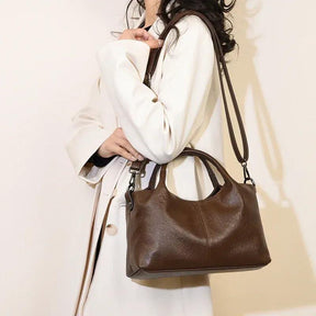 Bolsa Feminina de Couro Legítimo Safira SF376