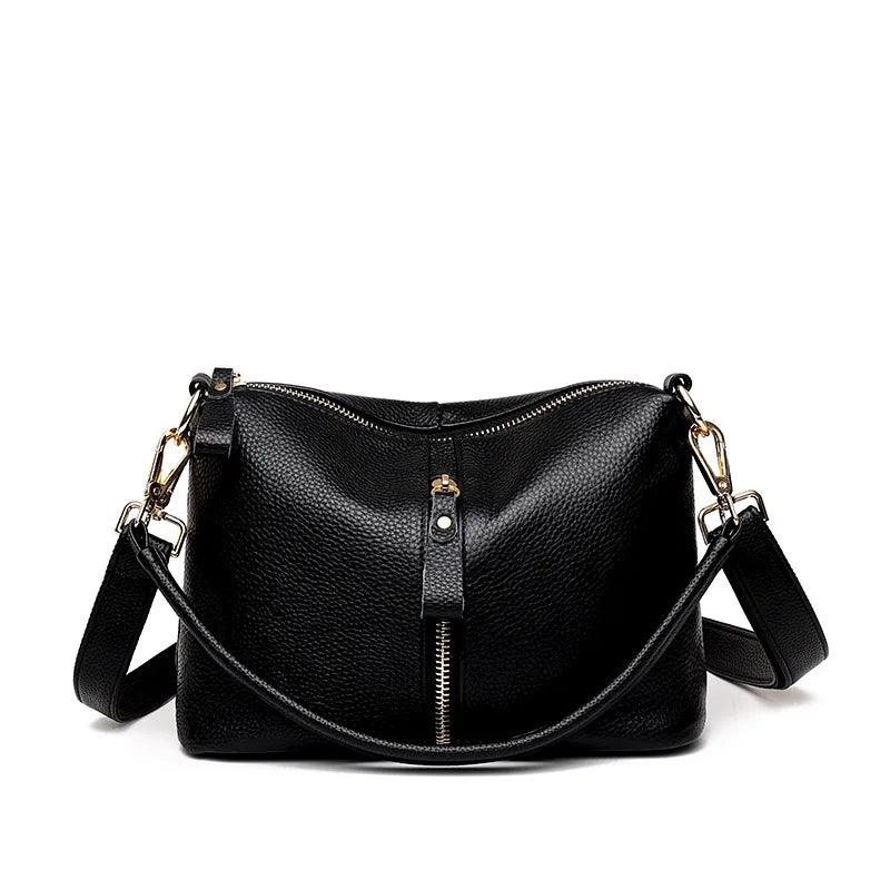Bolsa Feminina de Couro Legítimo Safira SF634