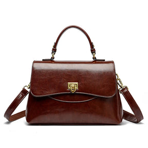 Bolsa Feminina de Couro Legítimo Safira SF884