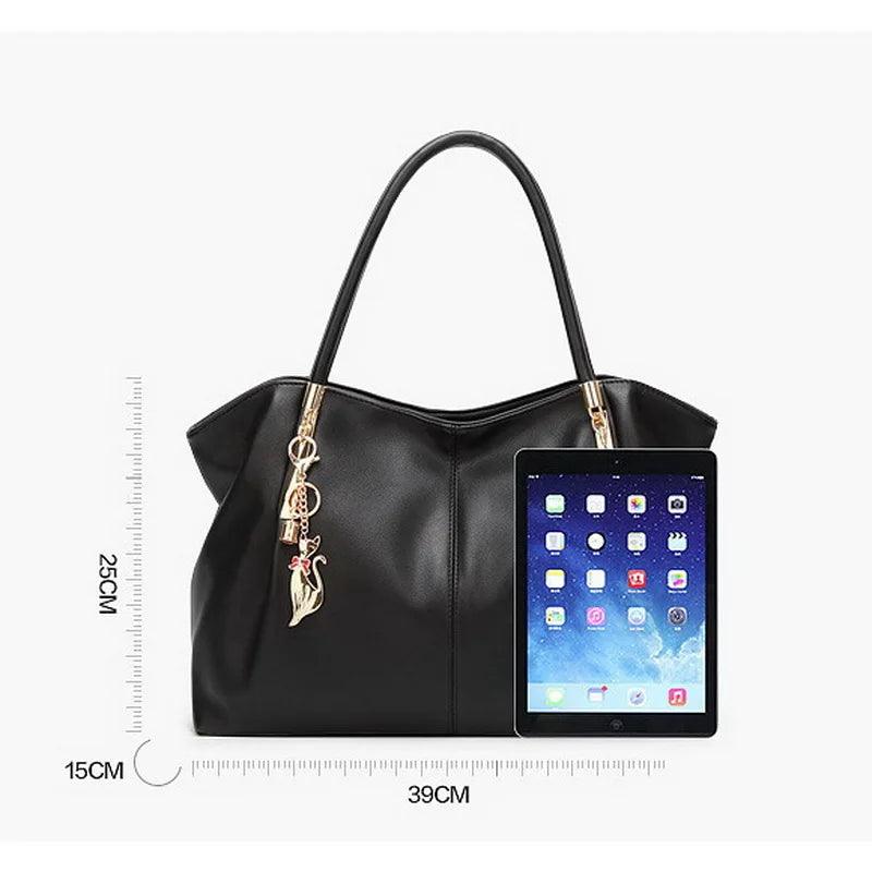 Bolsa Feminina de Couro Legítimo Safira SF778