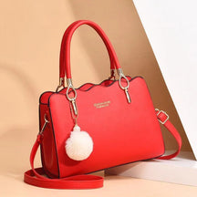 Bolsa Feminina de Couro Ecológico Safira SF782