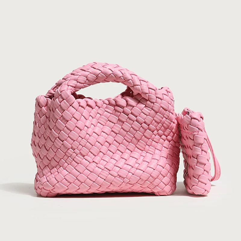 Bolsa Feminina Trançada Pequena Safira SF732
