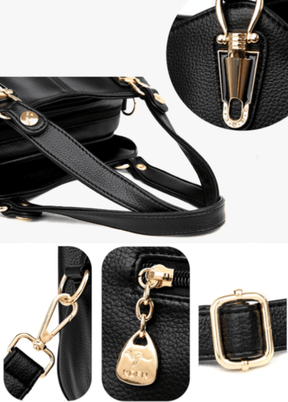 Bolsa Feminina de Couro Legítimo Safira SF719