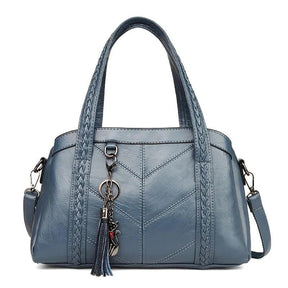 Bolsa Feminina de Couro Legítimo Safira SF437