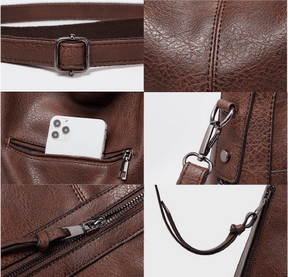 Bolsa Feminina de Couro Legítimo Safira SF478