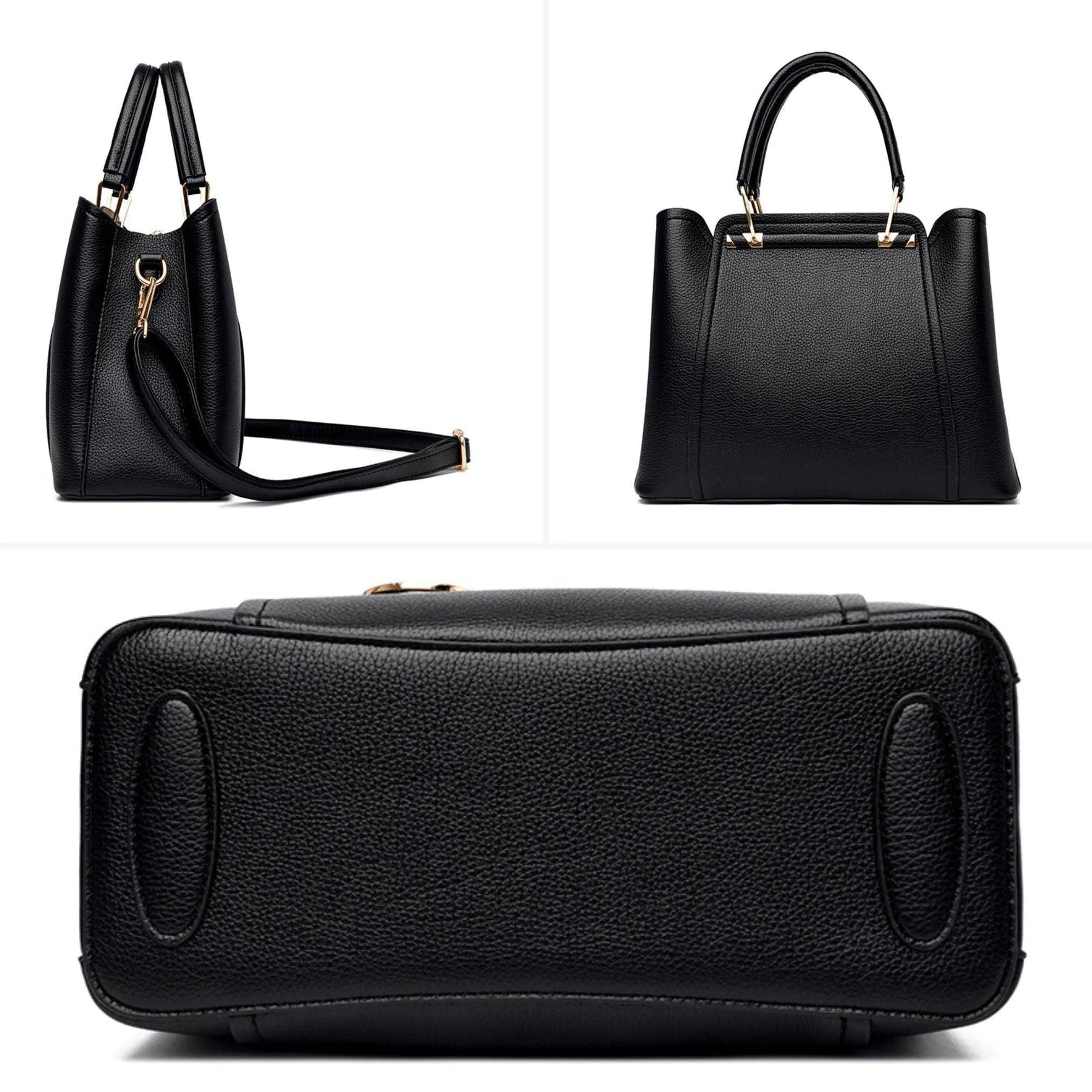 Bolsa Feminina de Couro Legítimo Safira SF639