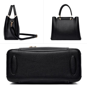 Bolsa Feminina de Couro Legítimo Safira SF639