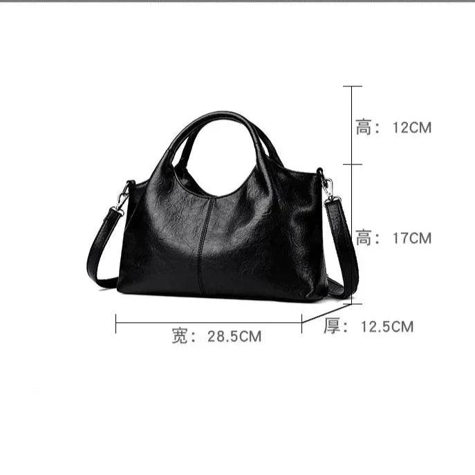 Bolsa Feminina de Couro Legítimo Safira SF376