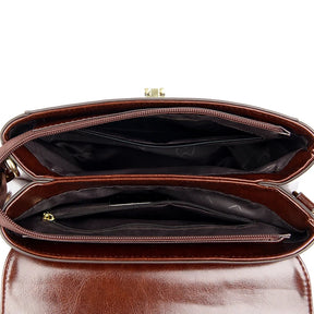 Bolsa Feminina de Couro Legítimo Safira SF884
