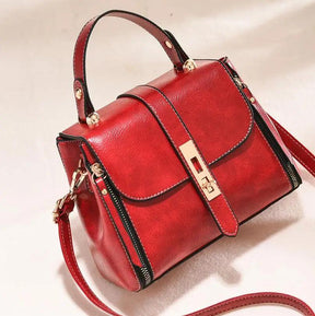 Bolsa Feminina de Couro Legítimo Safira SF396