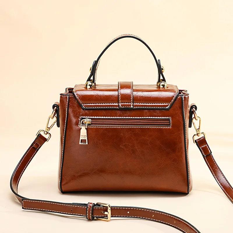 Bolsa Feminina de Couro Legítimo Safira SF396