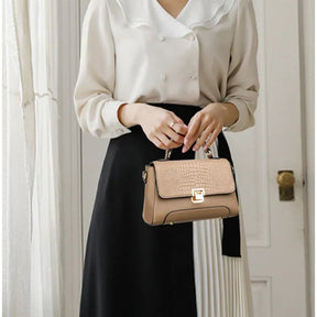 Bolsa Feminina de Couro Legítimo Safira SF431