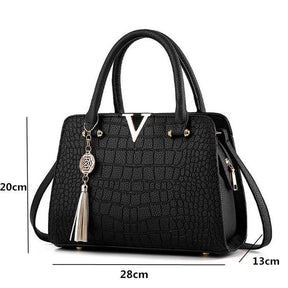 Bolsa Feminina de Couro Legítimo Safira SF732