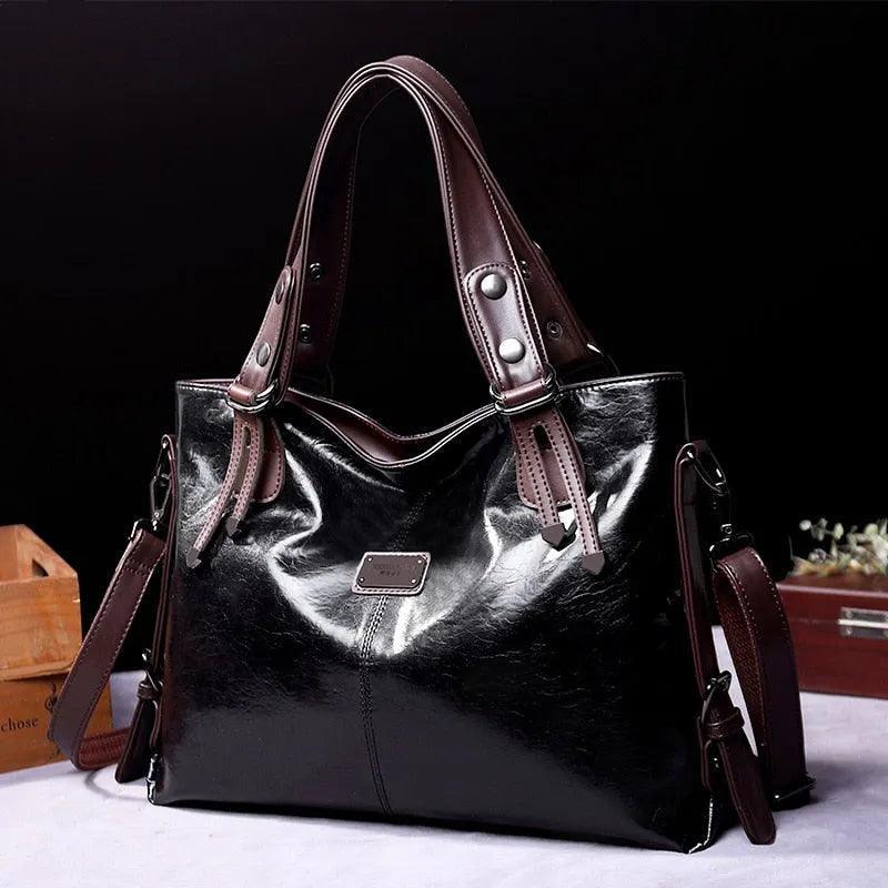Bolsa Feminina de Couro Legítimo Safira SF372