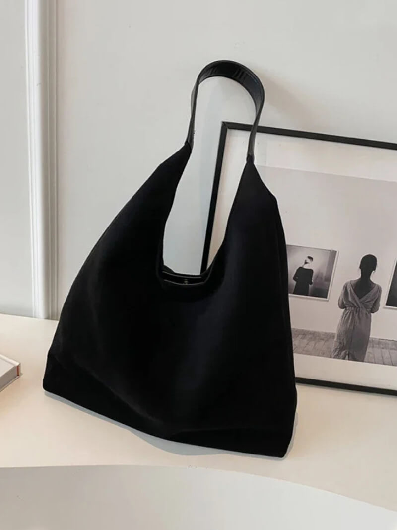 Bolsa Feminina de Camurça Safira SF385