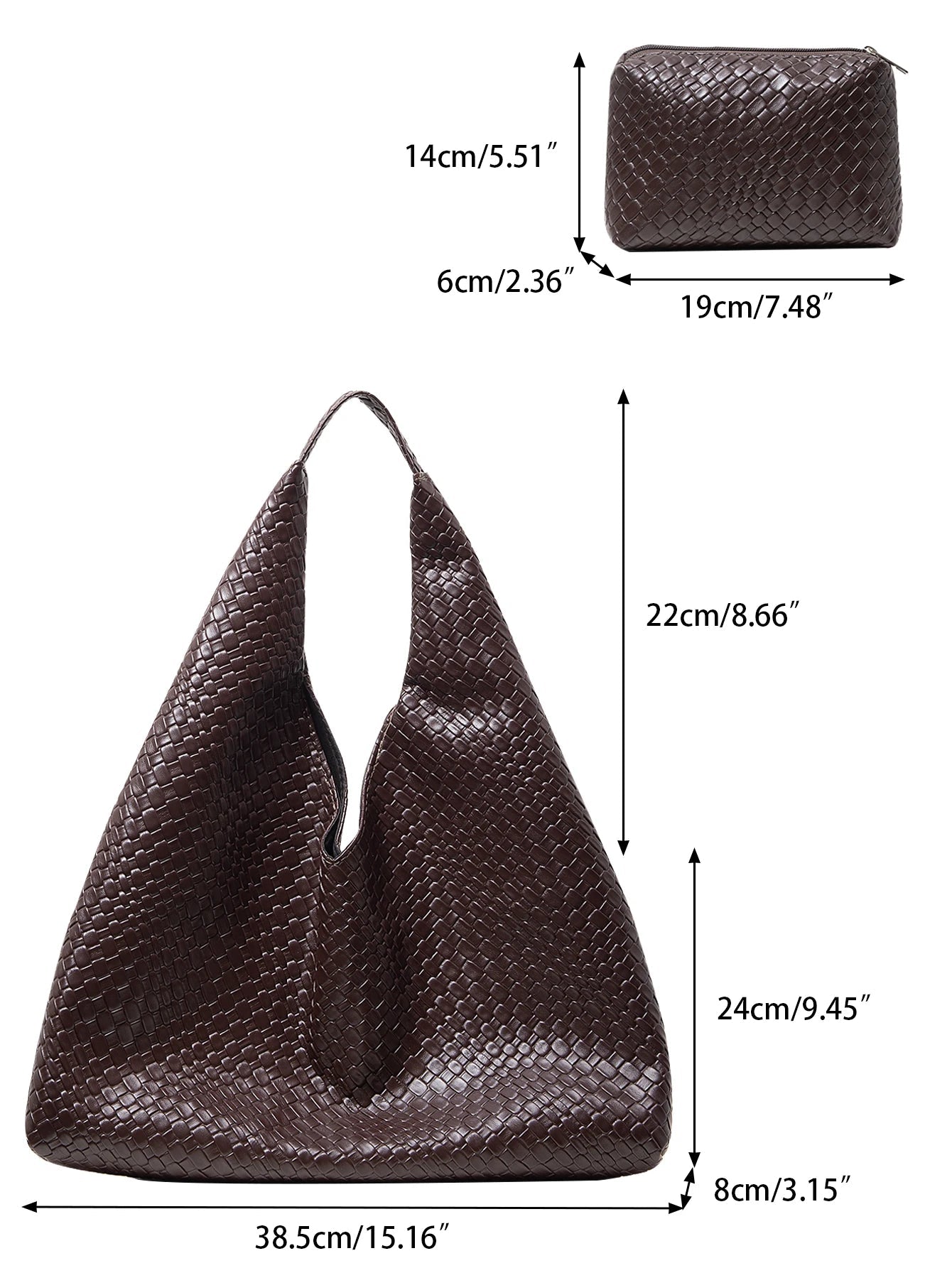 Bolsa Feminina de Couro Legítimo Safira SF872