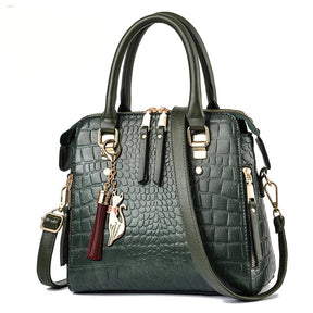Bolsa Feminina de Couro Legítimo Safira SF286