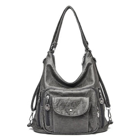 Bolsa Feminina de Couro Legítimo Safira SF482