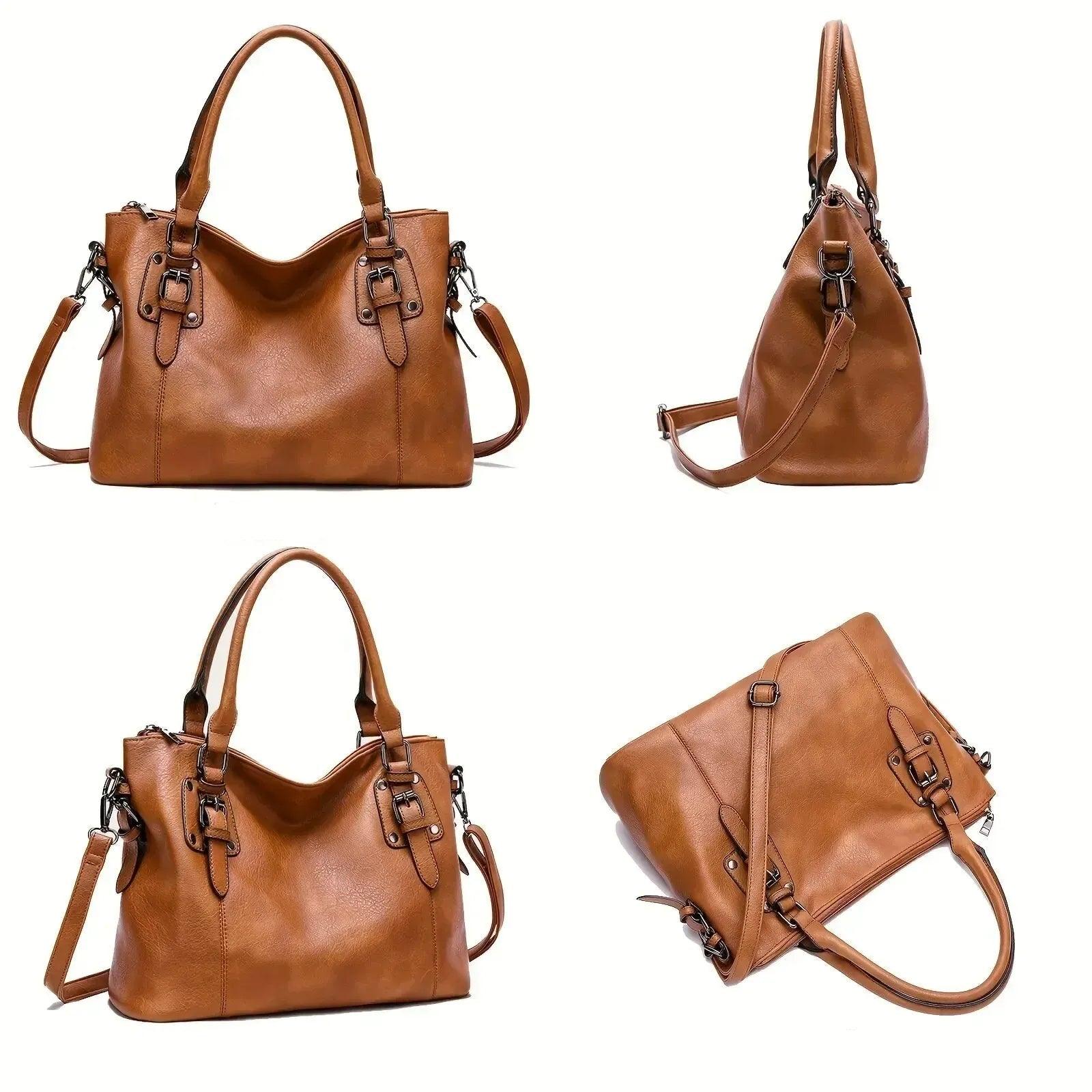 Bolsa Feminina de Couro Legítimo Safira SF468