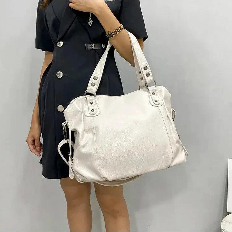 Bolsa Feminina de Couro Legítimo Safira SF481