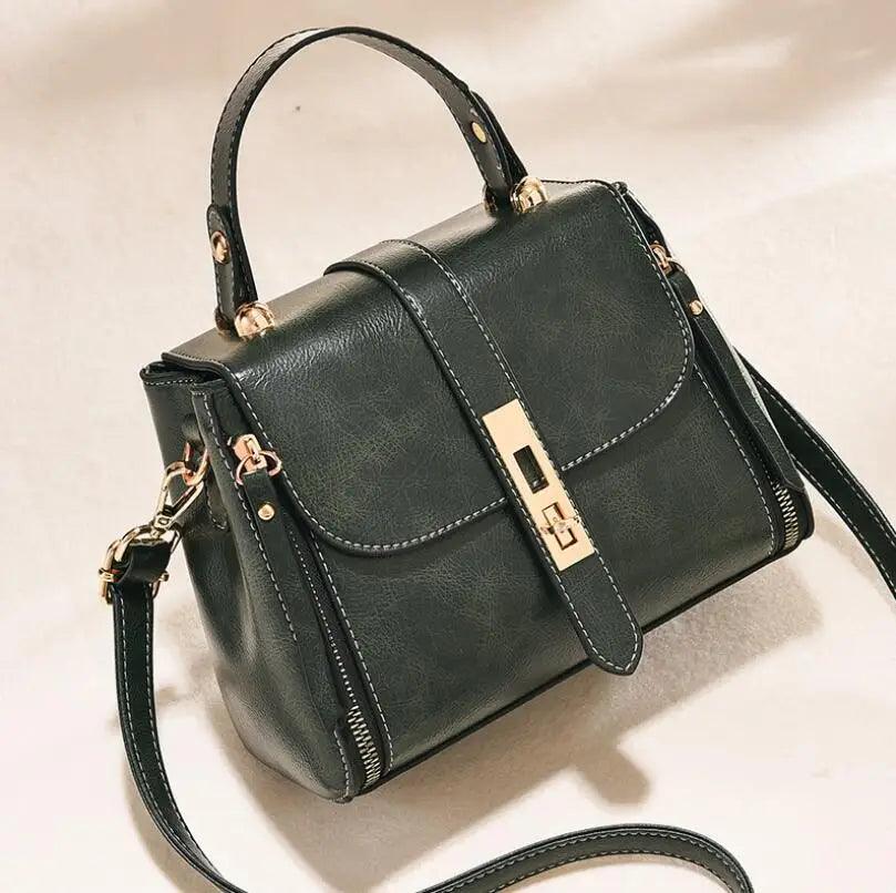 Bolsa Feminina de Couro Legítimo Safira SF396
