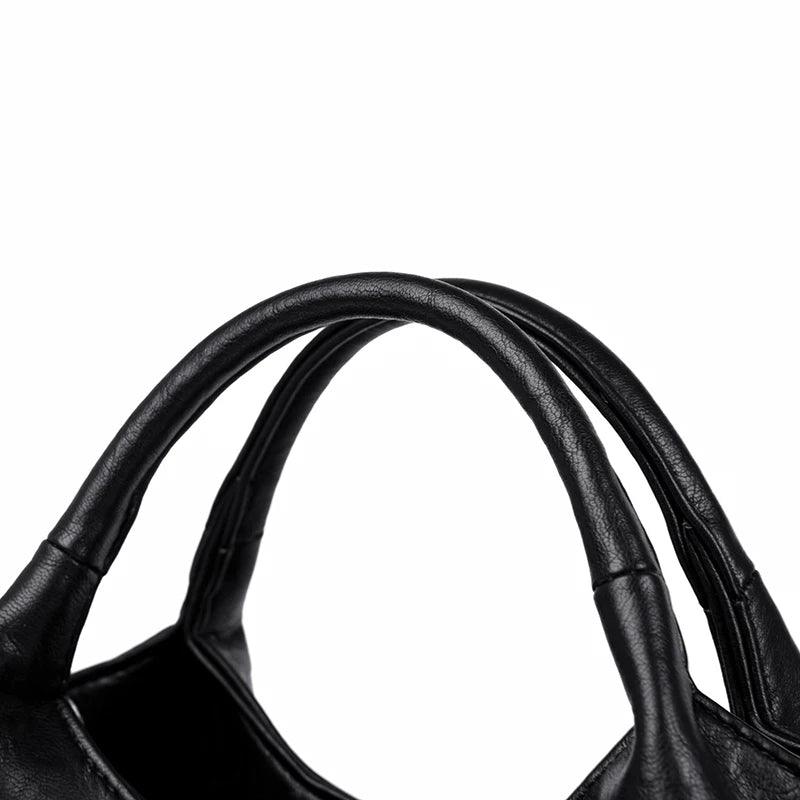 Bolsa Feminina de Couro Legítimo Safira SF376