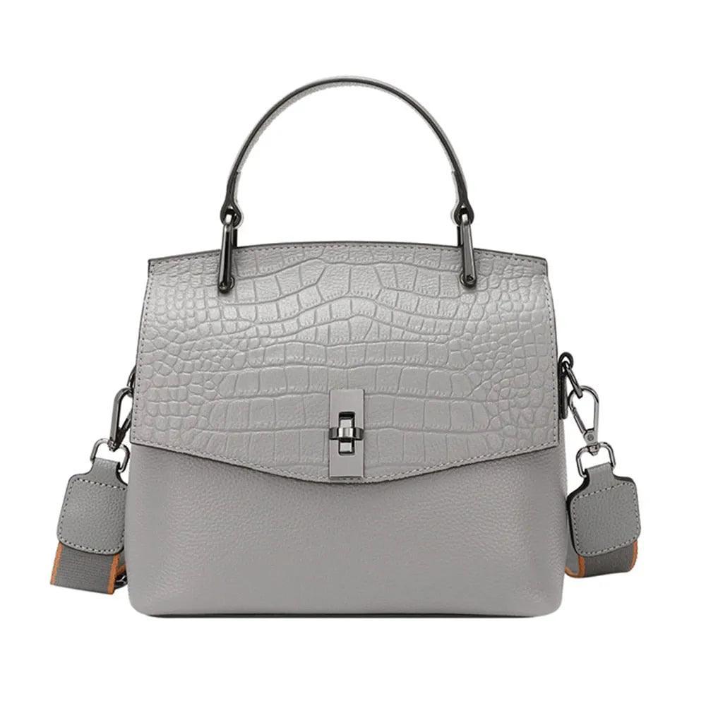 Bolsa Feminina de Couro Legítimo Safira SF217