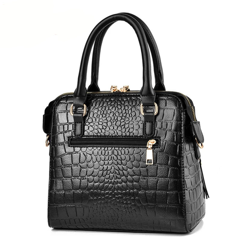 Bolsa Feminina de Couro Legítimo Safira SF286